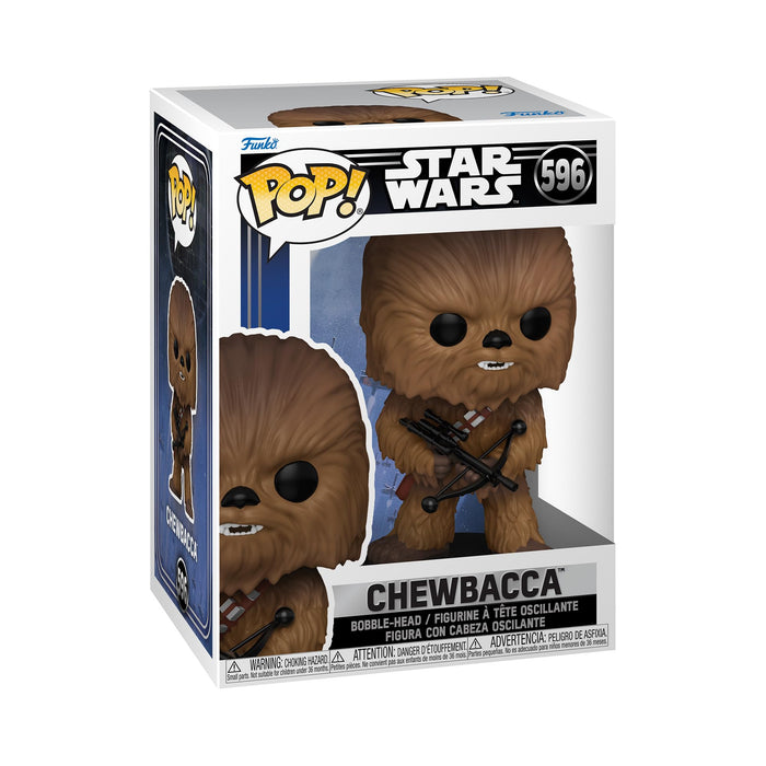 Funko POP! Star Wars: SWNC - Chewbacca - Collectable Vinyl Figure For Display & POP! Star Wars: SWNC - Luke Skywalker - Collectable Vinyl Figure For Display