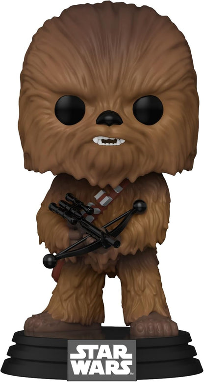 Funko POP! Star Wars: SWNC - Chewbacca - Collectable Vinyl Figure For Display & POP! Star Wars: SWNC - Luke Skywalker - Collectable Vinyl Figure For Display