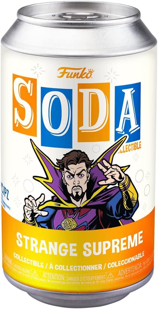 Funko Vinyl Soda: Marvel - What If…?, Strange Supreme with Chase (Styles May Vary