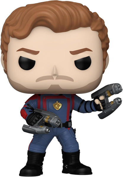 Star-Lord: P o p ! Vinyl Figurine Bundle with 1 Compatible 'ToysDiva' Graphic Protector (1201-67508 - B