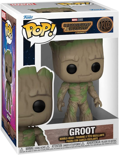 Funko POP! Vinyl: Marvel - Guardians Of The Galaxy 3 - Groot - Collectable Vinyl Figure - Gift Idea - Official Merchandise - Toys For Kids & Adults - Movies Fans - Model Figure For Collectors