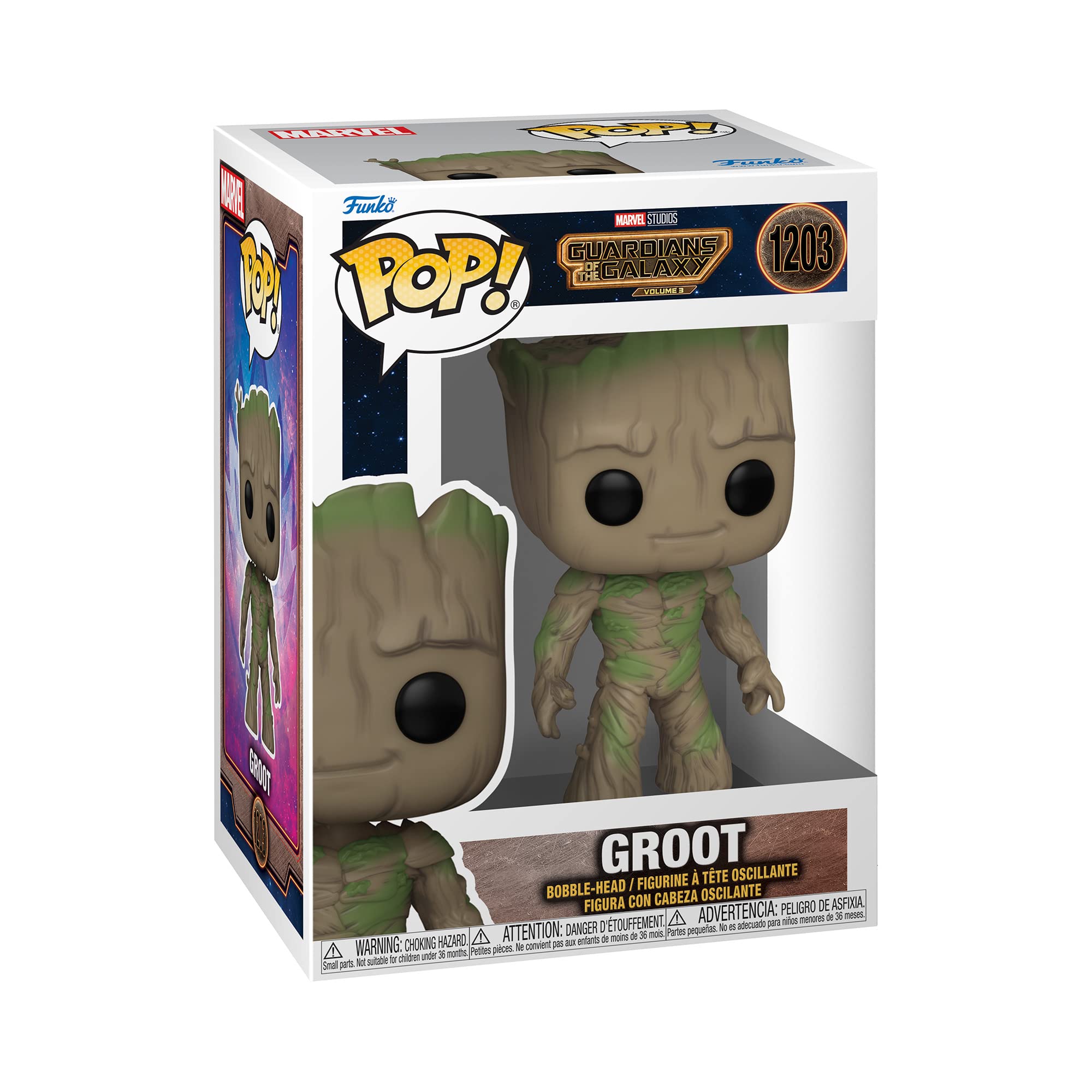 Funko POP! Vinyl: Marvel - Guardians Of The Galaxy 3 - Groot - Collectable Vinyl Figure - Gift Idea - Official Merchandise - Toys For Kids & Adults - Movies Fans - Model Figure For Collectors