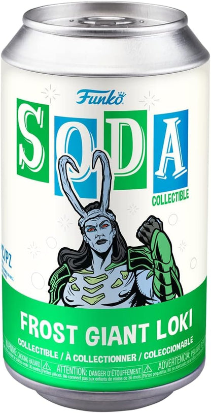 Funko Vinyl Soda: Marvel - What If…?, Frost Giant Loki with Chase (Styles May Vary