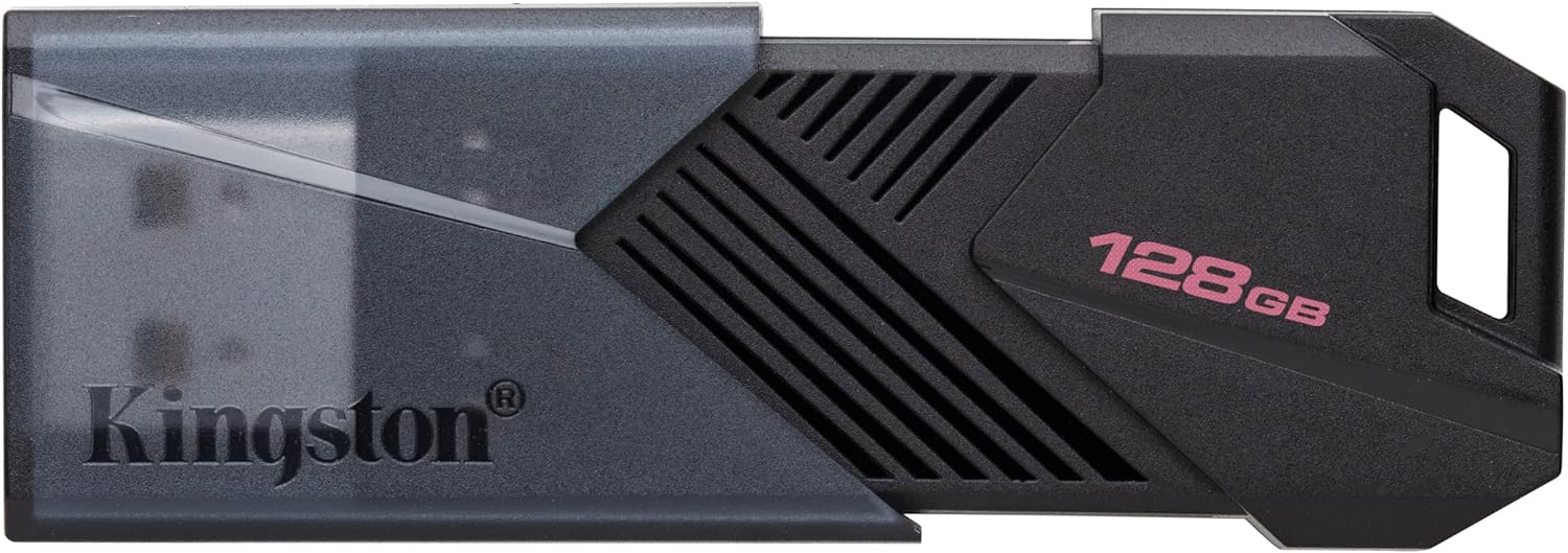 Kingston DataTraveler Exodia Onyx USB Flash Drive 3.2 Gen 1 DTXON/64GB - with Sleek Moving Cap