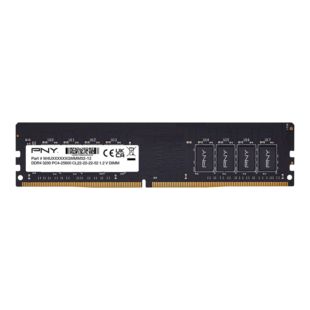 PNY PERFORMANCE DDR4 8GB 3200MHz RAM Desktop Memory