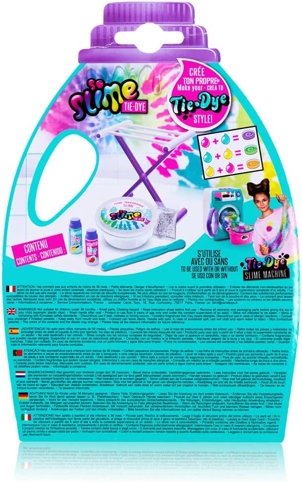 SO SLIME - Tie Dye Slime Kit 3 asst. (1149