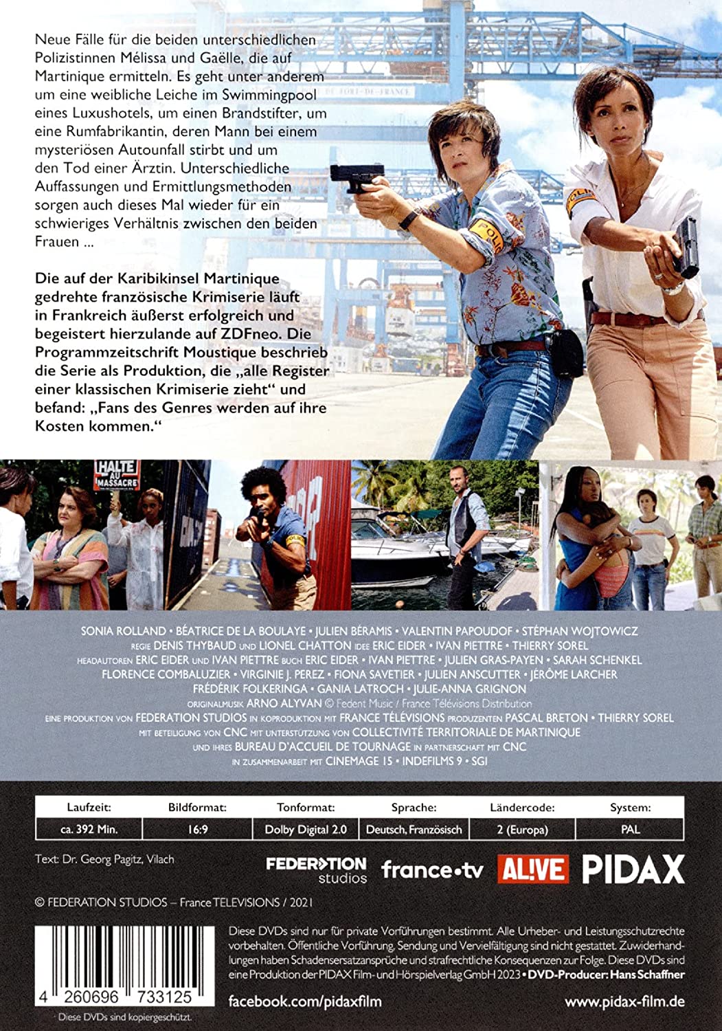Deadly Tropics, Staffel 2 (Tropiques criminels) / Weitere 8 Folgen der erfolgreichen Krimiserie