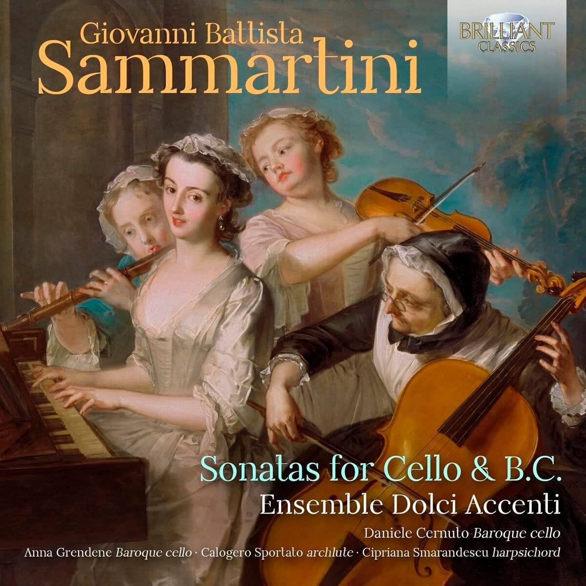 Giovanni Battista Sammartini: Sonatas for Cello & B.C.