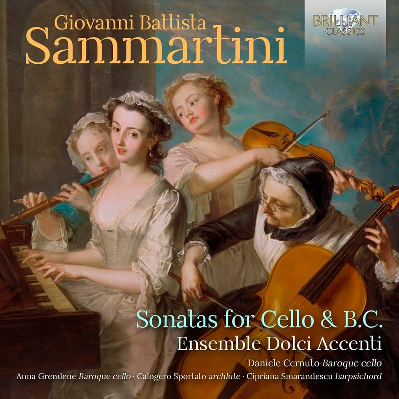 Giovanni Battista Sammartini: Sonatas for Cello & B.C.