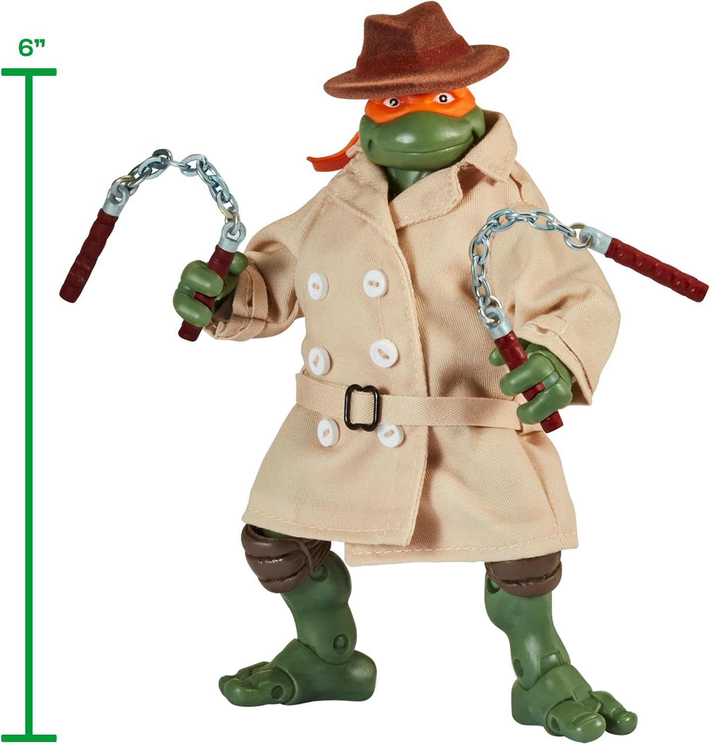 TEENAGE MUTANT NINJA TURTLES CLASSIC NINJA ELITE FIGURES - MIKEY IN DISGUISE