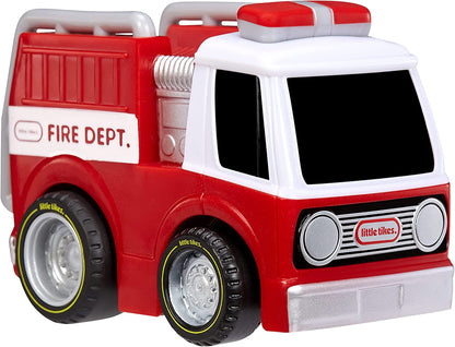 Little Tikes, My First Cars, Crazy Fast Cars 2-Pack Racin’ Responders, Fire Truck, Ambulance, Pullback Toy Car Vehicle Goes up to 50 ft