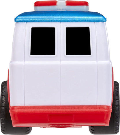 Little Tikes, My First Cars, Crazy Fast Cars 2-Pack Racin’ Responders, Fire Truck, Ambulance, Pullback Toy Car Vehicle Goes up to 50 ft