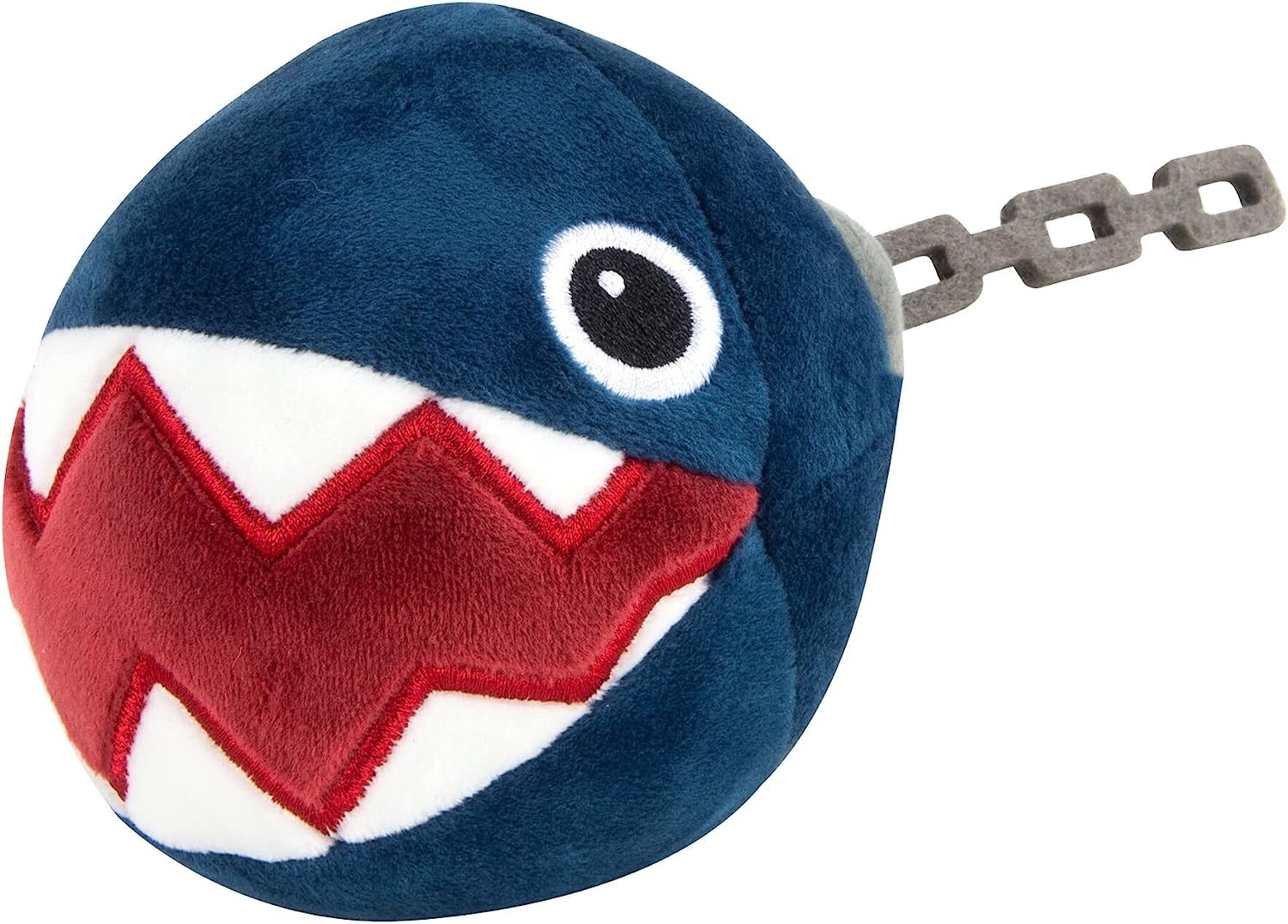Club Mocchi Mocchi- Nintendo Super Mario Plush - Chain Chomp Plushie - Easter Basket Stuffers - Collectible Squishy Plushies — 6 Inch