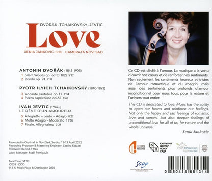 Xenia Jankovic/Camerata Novi Sad: Love