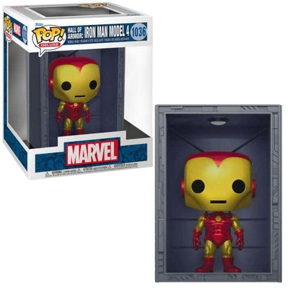 Funko Marvel POP! Deluxe Vinyl figurine Hall of Armor Iron Man Model 4 PX Exclusive 9 cm