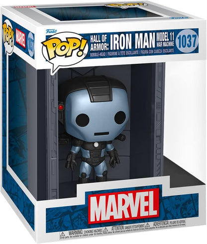 Funko Pop! Deluxe: Marvel HoA - MK11 War Machine - Metallic - Marvel Comics - Collectable Vinyl Figure - Gift Idea - Official Merchandise - Toys for Kids & Adults - Movies Fans