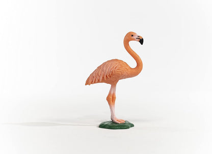schleich 14849 Flamingo, ab 3 Jahren, WILD LIFE - Spielfigur, 6 x 3 x 9 cm