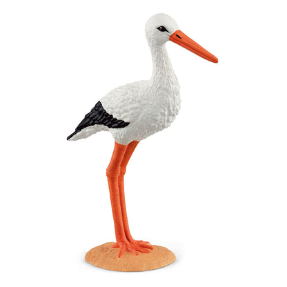 schleich 13936 Stork, From 3 Years Farm World - Figurine, 6 X 3 X 9 cm