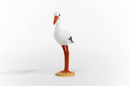 schleich 13936 Stork, From 3 Years Farm World - Figurine, 6 X 3 X 9 cm