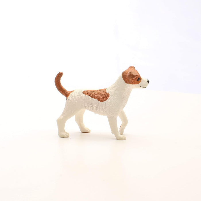 schleich 13916 Jack Russell Terrier, from 3 years, FARM WORLD - figurine, 5 x 2 x 4 cm, Brown,white