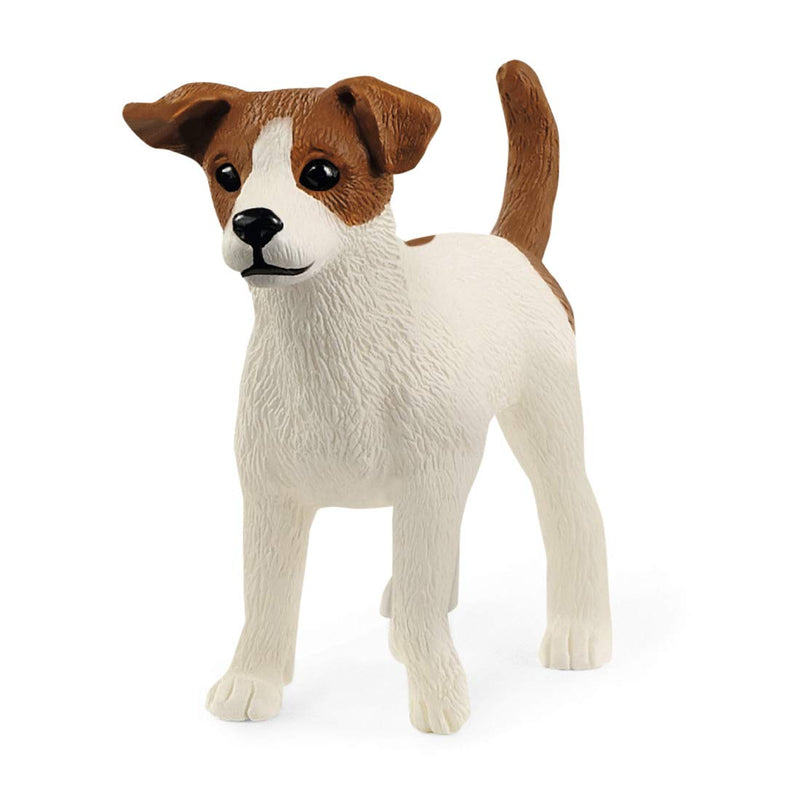 schleich 13916 Jack Russell Terrier, from 3 years, FARM WORLD - figurine, 5 x 2 x 4 cm, Brown,white new version