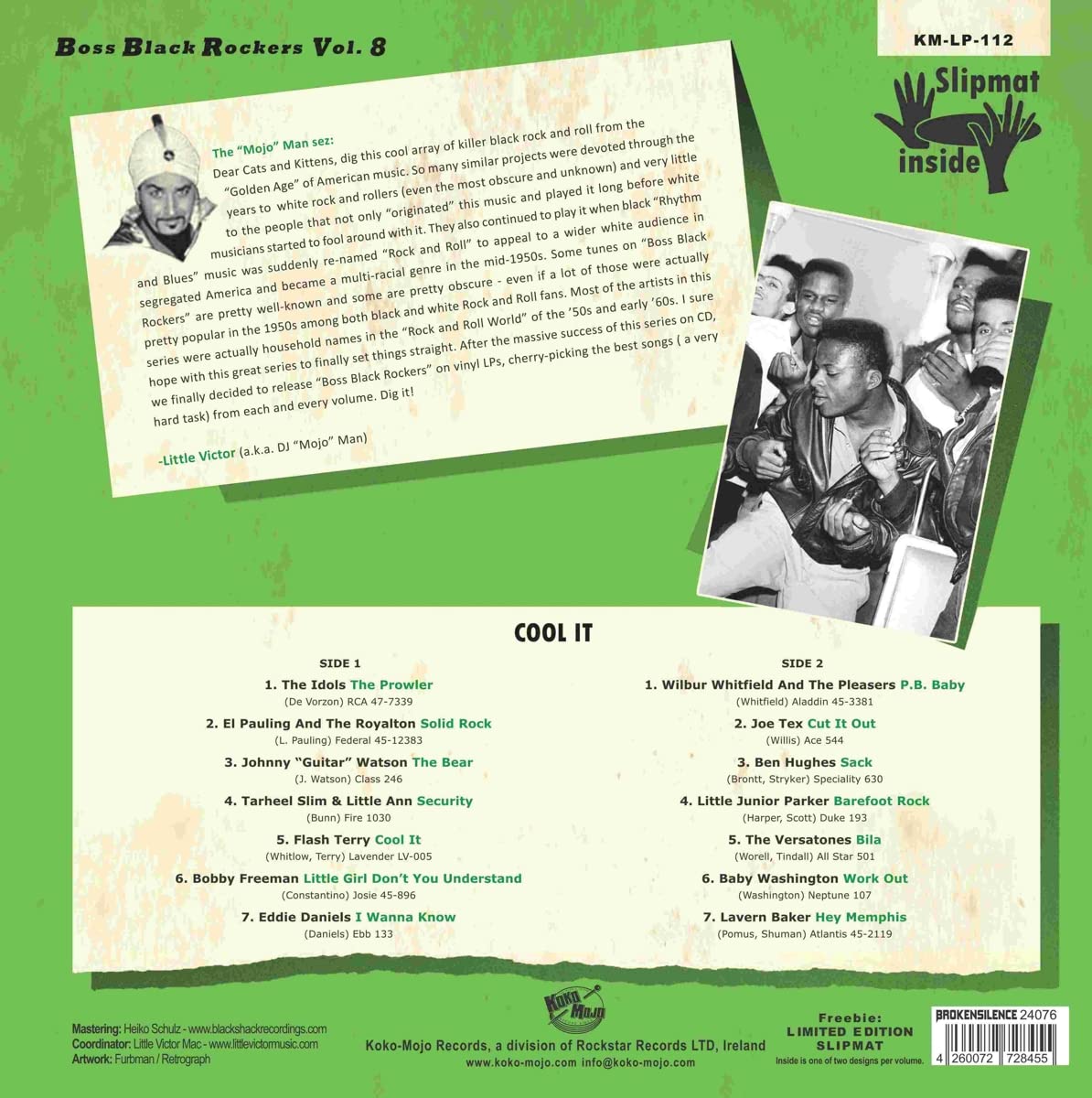 Boss Black Rockers Vol.8 - Cool It (Lim.Ed.