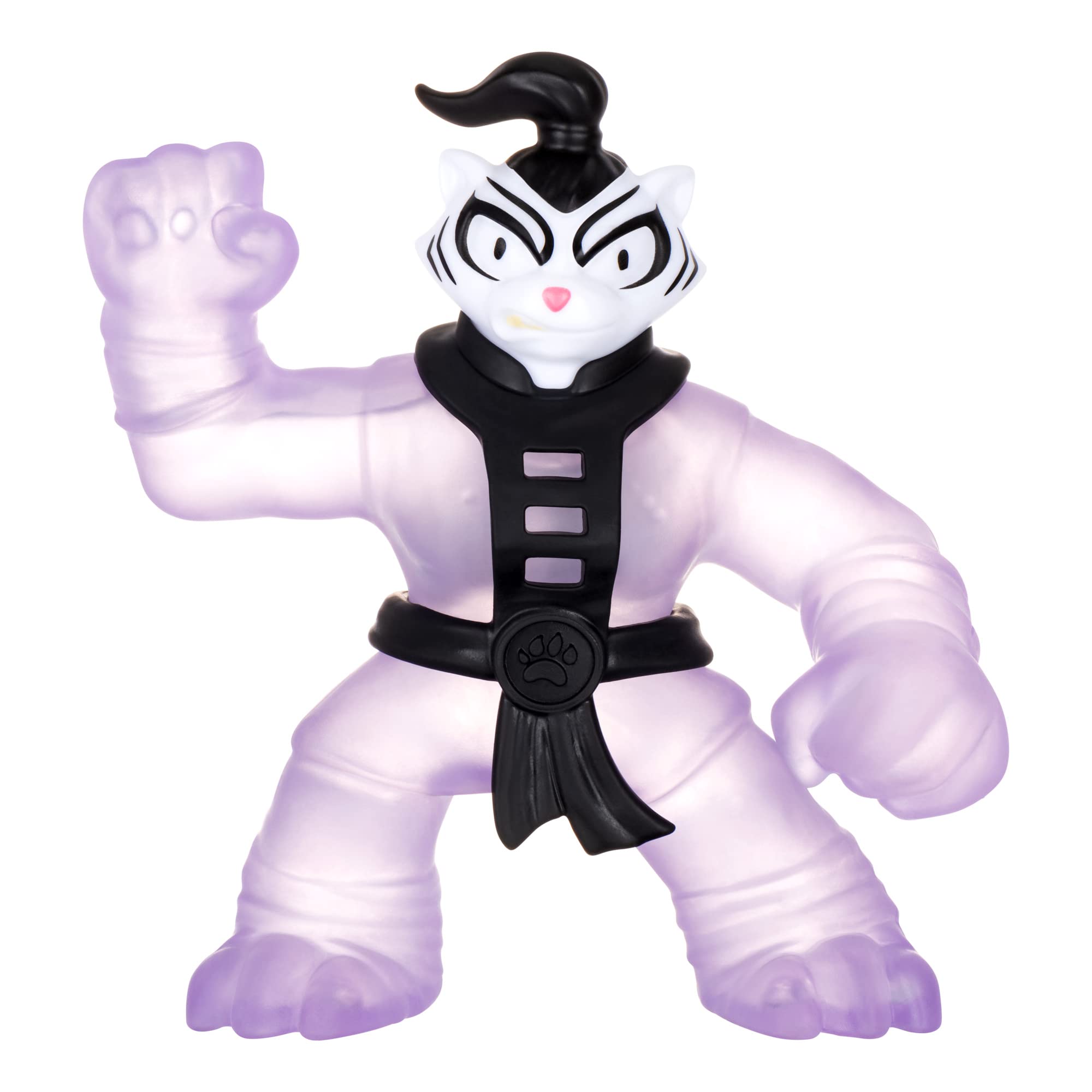 Heroes of Goo Jit Zu 42504 Shifters Hero Pack-Super Stretchy Bengal with Glow in The Dark Filling and Unique Slime Conversion