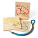 Bigjigs Toys, Lacing By Numbers - Construction, Wooden Toys, Lacing Toy, Threading Toys, Wooden Threading Toys, Threading Toys For 3 Year Olds, Toddler Toys, Fine Motor Skills Toys
