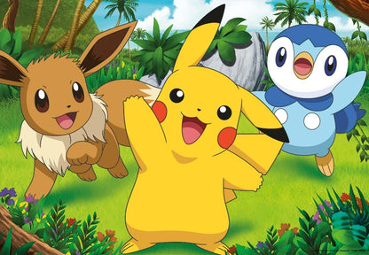 Ravensburger Pokemon Jigsaw Puzzles for Kids Age 3 Years Up - 2x 24 Pieces - Educational Toddler Toys and Games