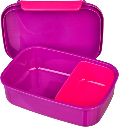 Scooli LOLO9903 Plastic Lunch Box with Two Clips, LOL Surprise, Easy to Open and Close, BPA and Phthalate Approx. 18 x 13.5 x 6 cm