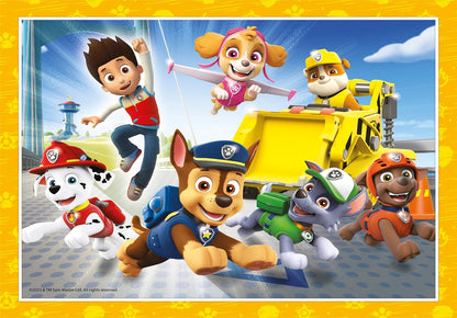 Clementoni - Puzzle Infantil 4 Puzzles en 1: Puzzles de 12, 16, 20 y 24 Piezas Paw Patrol, Patrulla Canina- Desde 3 años (21513