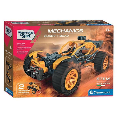 Clementoni - Clementoni Wetenschap & Spel Mechanica - Buggy & Quad