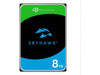 Seagate Skyhawk 8 TB, Video Internal Hard HDD – 3.5", SATA 6Gb/s, 256MB Cache, for DVR NVR Security Camera System, with in-house Rescue Services, FFP (ST8000VXZ10