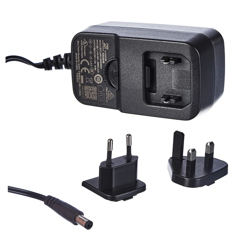 Snom Power Supply A6 EU/UK for All Snom Phones and Conference VoIP Phones, Input: AC100-240V ~ 0.3A, 50-60Hz, 23-32VA, Output: DC 5V/2A; 10W, Mass Power NBS12E050200UV, Snom 00004570