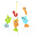 Yookidoo Bath Fishing Toy - 4 Piece Baby Bath Fishing Pole Toy Set - Catch 3 Magnetic Fish with 3 Different Actions - for Swimming Pool or Bathtub (Age 2+) (Blister Pack