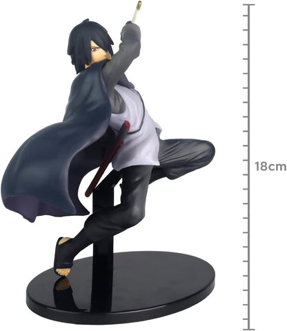 Banpresto Unisex Kinder Boruto-Uchiha Sasuke-Figur Vibration Sterne 14cm, Multi-Coloured, Estándar