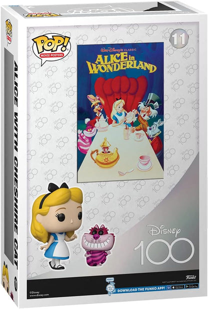 Funko POP! Movie Poster: Disney - Alice In Wonderland - Collectable Vinyl Figure - Gift Idea - Official Merchandise - Toys for Kids & Adults - Model Figure for Collectors and Display