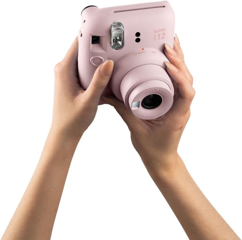 instax mini 12 camera, BLOSSOM PINK & mini 12 camera case, Blossom Pink Blossom Pink camera only + Instax mini 12 camera case