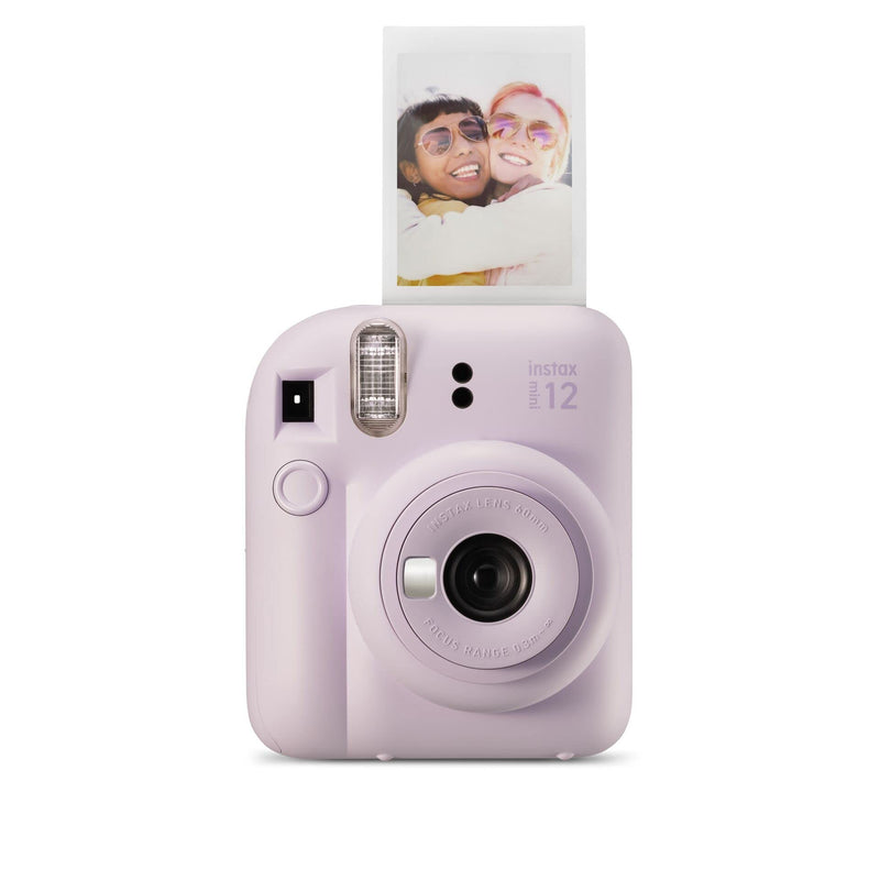 Instax Mini 12 - Cámara instantánea, con autoexposición y lente selfi incluida, Morado (Lilac Purple) Morado (Lilac Purple) Cámara, instax mini 12 camera, LILAC PURPLE Lilac Purple camera only, instax Fujifilm mini 12 instant mini camera, Lilac Purple Lil