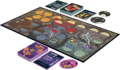 Iello | Unmatched: Houdini vs The Genie | Board Game | Ages 9+ | 2 Players | 20 Minutes Playing Time