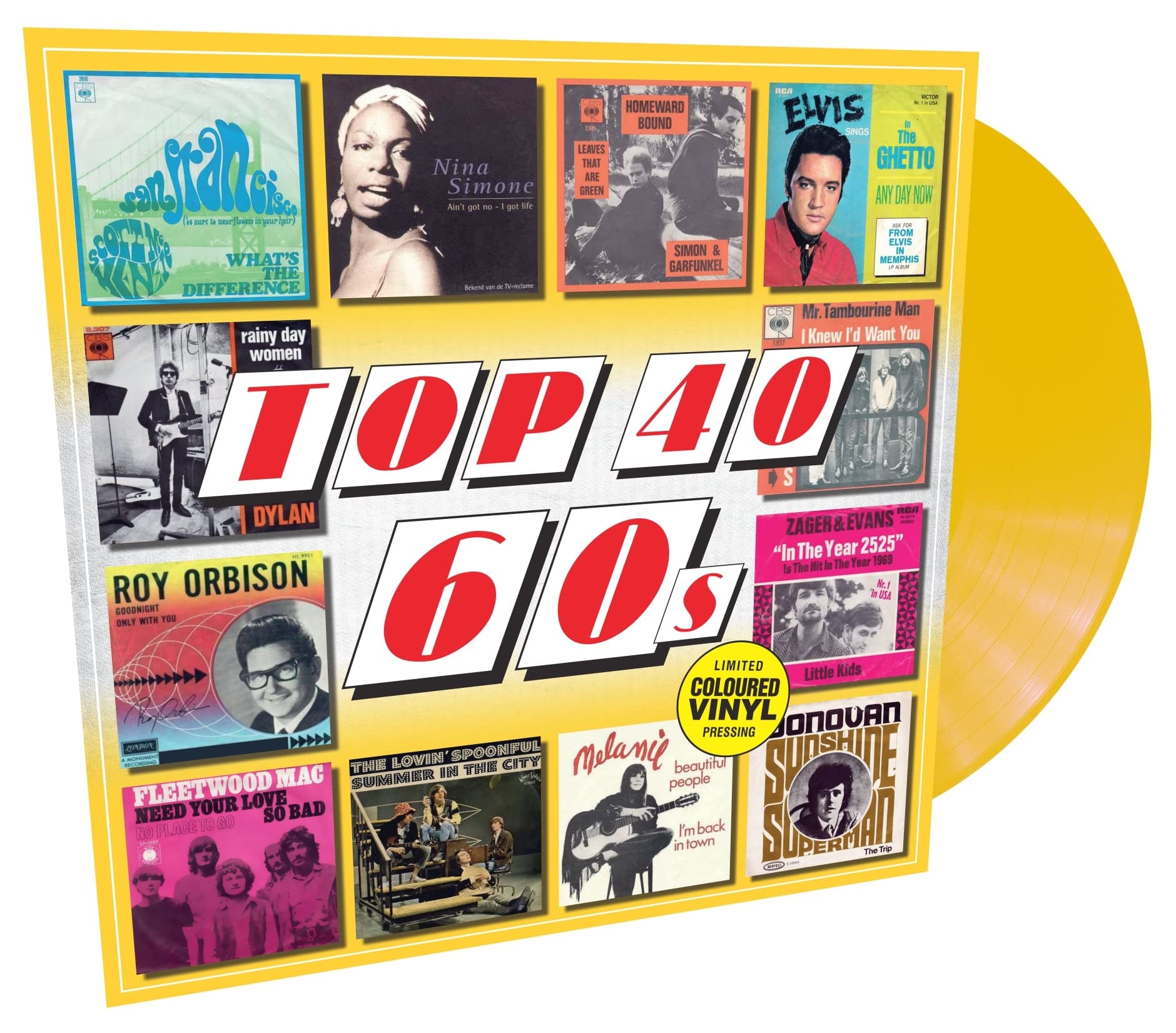 TOP 40 - 60S (coloured
