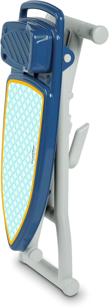 Ecoiffier Toy Folding Ironing Board, Multicoloured (Medium, Small), Ages 1-5 yrs, Manual Operation, Includes Board and Iron