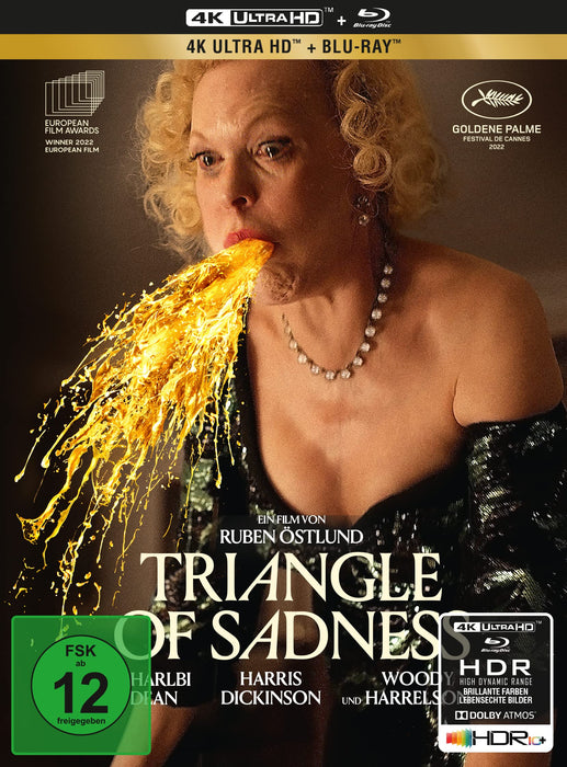 Triangle of Sadness - 2-Disc Limited Collector's Edition im Mediabook (Deutsch/OV) (UHD-Blu-ray + Blu-ray