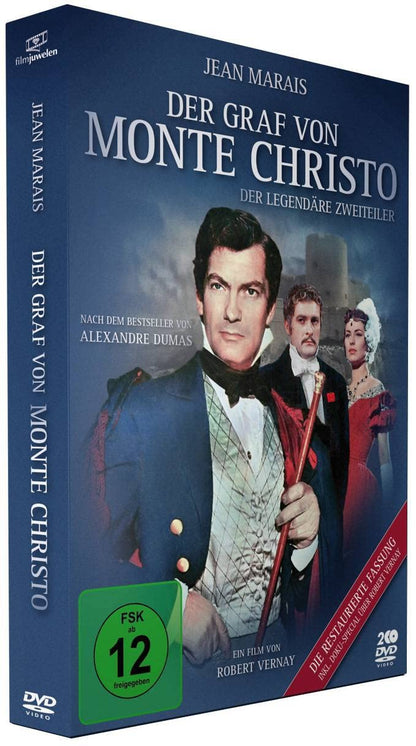 Der Graf von Monte Christo (Teil 1 & 2 mit Jean Marais / 1954) - Restaurierte Fassung
