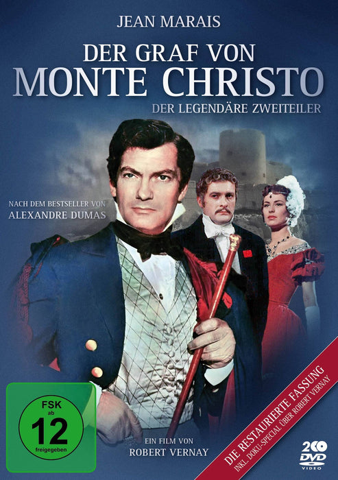 Der Graf von Monte Christo (Teil 1 & 2 mit Jean Marais / 1954) - Restaurierte Fassung