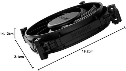 be quiet! Silent Wings 4 120mm PWM high-speed, Premium Cooling Fan, 4-Pin, Black