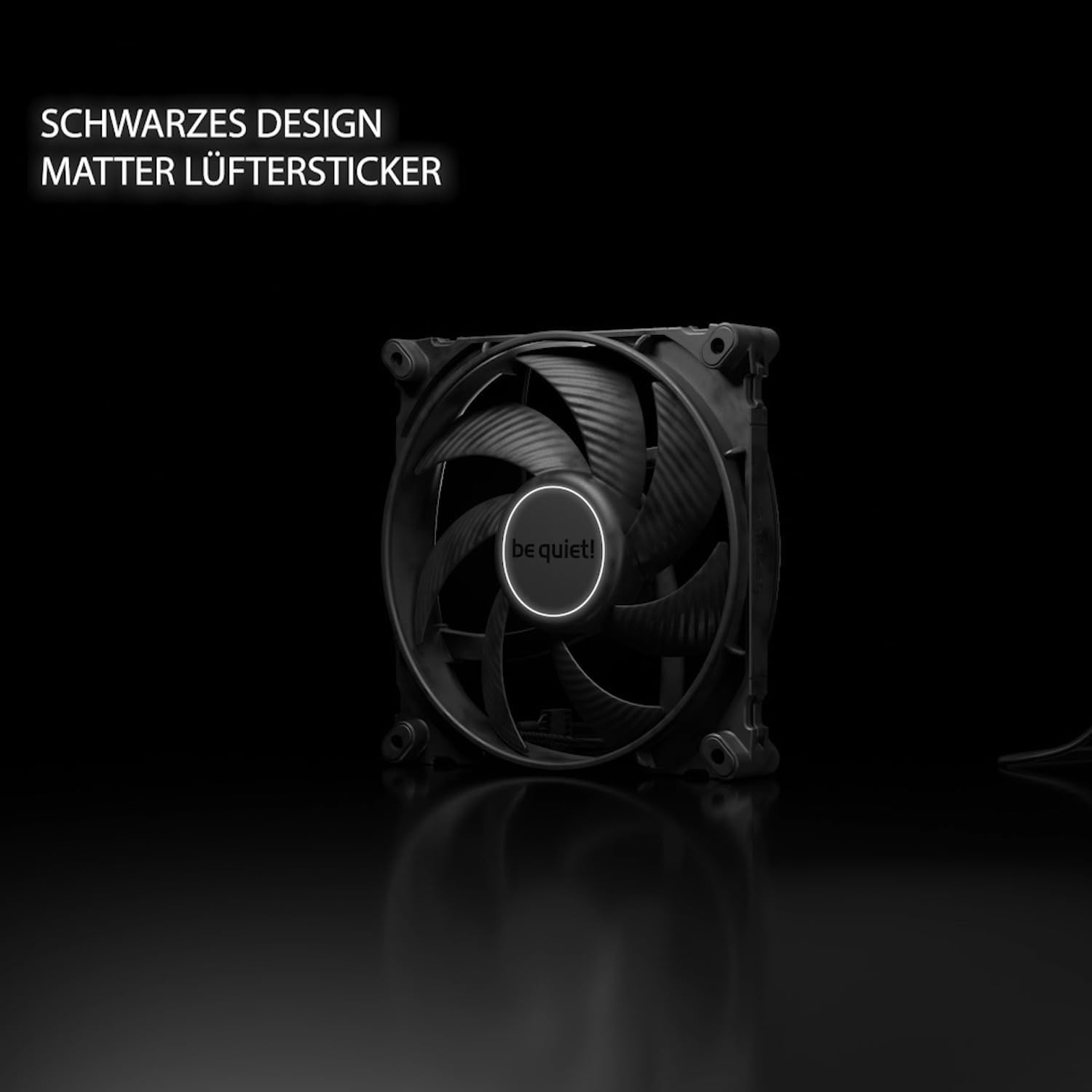 Be Quiet! Silent Wings Pro 4 140mm PWM, Premium Cooling Fan, 4-Pin, Black (BL099