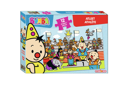Bumba Puzzel 12 st - Atleet