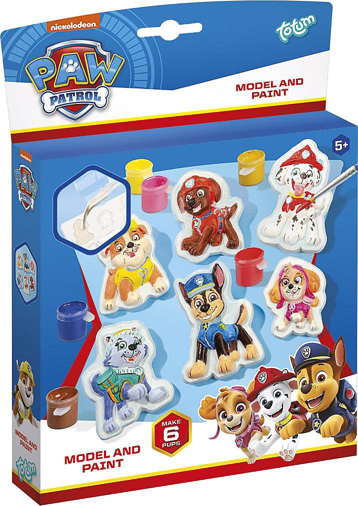 Paw Patrol Plaster Casting