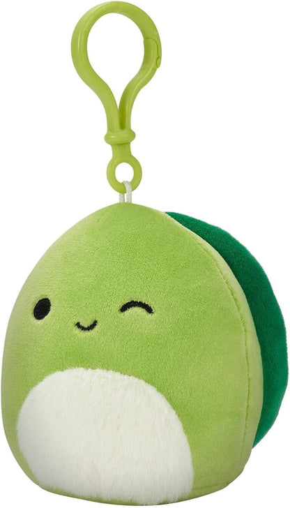 Squishmallows Clip-on Henry the Turtle, 9 cm
